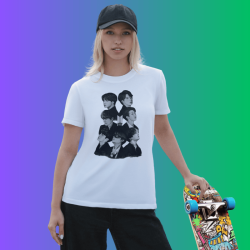 Polera BTS integrantes
