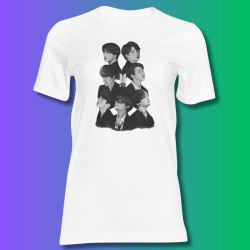 Polera BTS integrantes