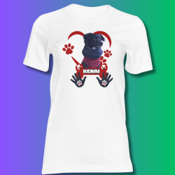 Polera Mascota Perro Corazón