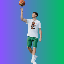 Polera Basquet Ilove