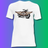 Polera Nostalgia Harley Genius Moto-logo