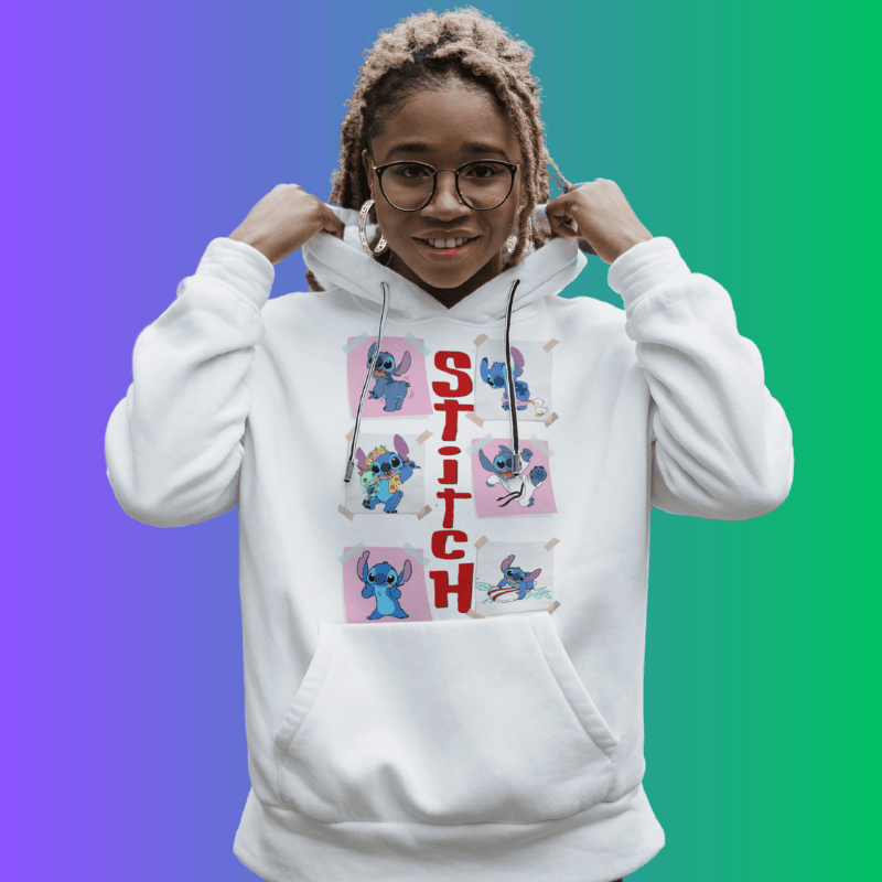 Polerón Stitch collage | Diseño Personalizado y Exclusivo – InkFusion