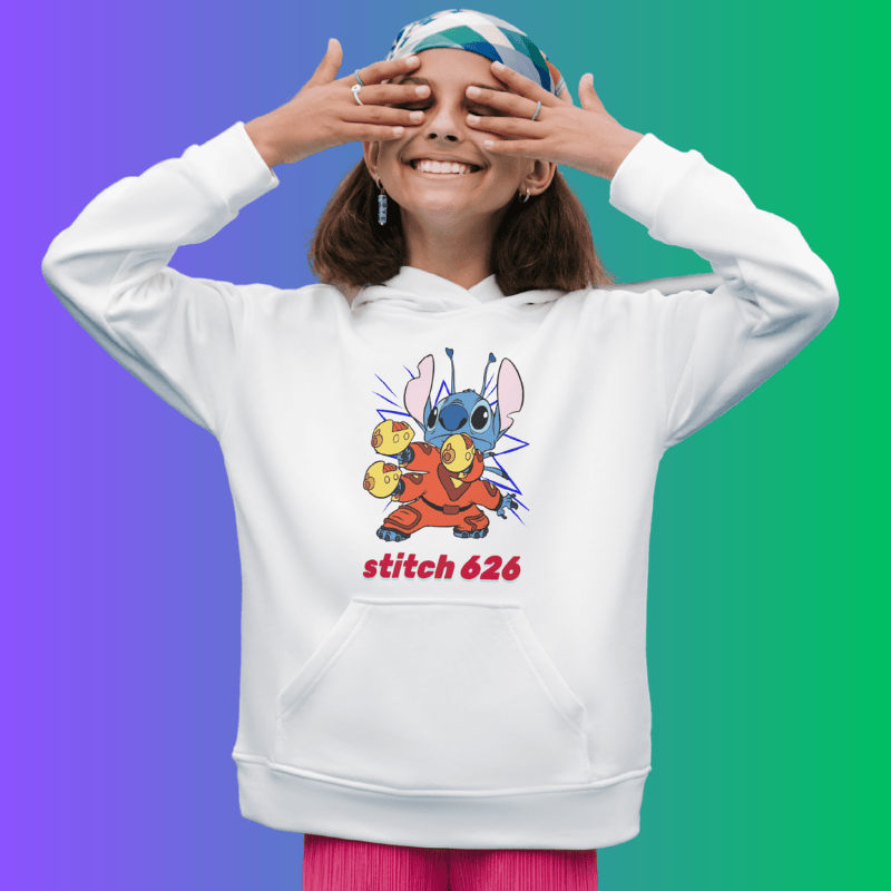 Polerón Stitch 626 | Diseño Personalizado y Exclusivo – InkFusion