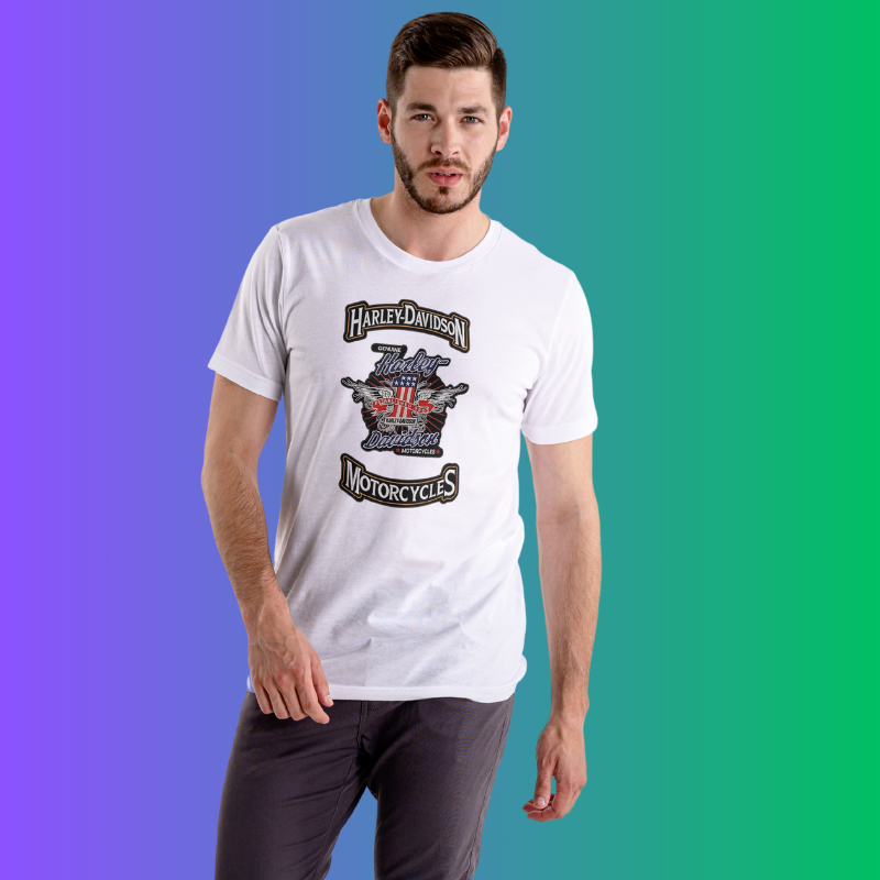 Polera Nostalgia Harley Genius 1