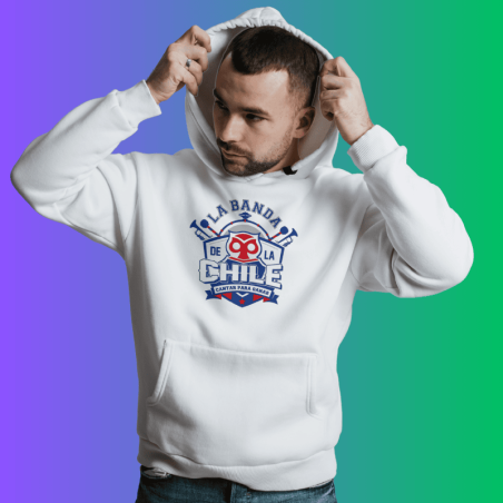 Polerón U de Chile La Banda – Estilo Azul para Hinchas Incondicionales