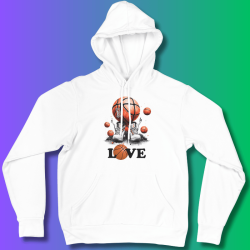 Polerón Básquet I Love – Estilo Urbano para Amantes del Deporte