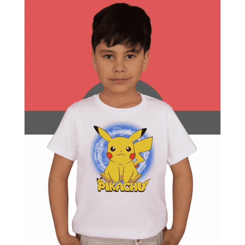 Polera Pokémon Pikachu – Diseño Exclusivo para Fans INKFUSION