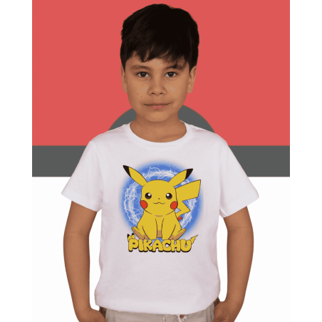 Polera Pokémon Pikachu – Diseño Exclusivo para Fans INKFUSION