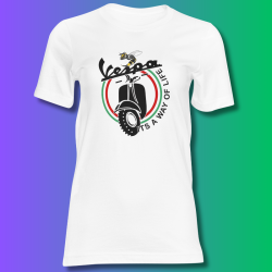 Polera Nostalgia Vespa