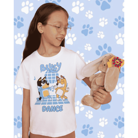 Polera Bluey Dance – Estilo Único para los Peques Fans de la Serie INKFUSION
