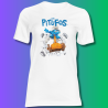 Polera de Los Pitufos – Diseño exclusivo y colorido | InkFusion
