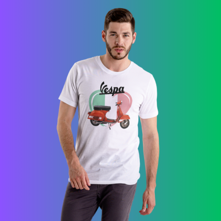 Polera Nostalgia Vespa corazon