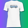 Polera Nostalgia Combi Azul