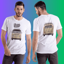 Polera Nostalgia Combi Café