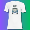 Polera Nostalgia Combi Azul